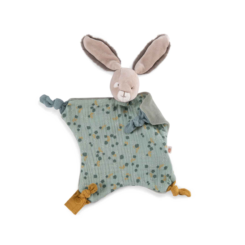 Doudou Lapin Sauge Trois Petits Lapins