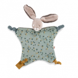 Doudou Lapin Sauge Trois Petits Lapins