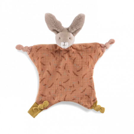 Doudou Lapin Argile Trois Petits Lapins