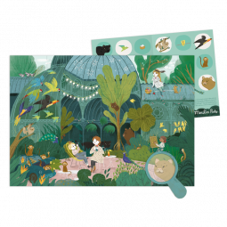Puzzle Jardin (100 pièces) Les Parisiennes