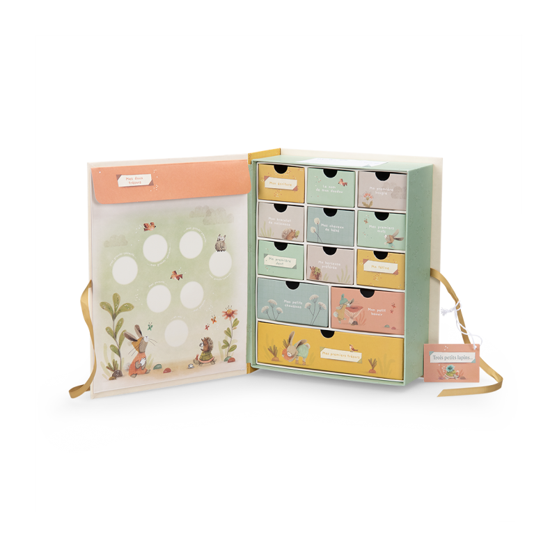 Coffret Naissance Trois Petits Lapins