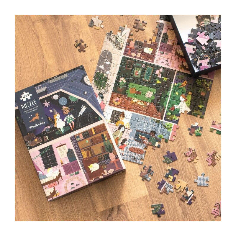 Puzzle Hotel (200 pièces) Les Parisiennes