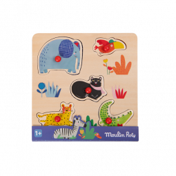 Puzzle 5 Animaux Toupitis