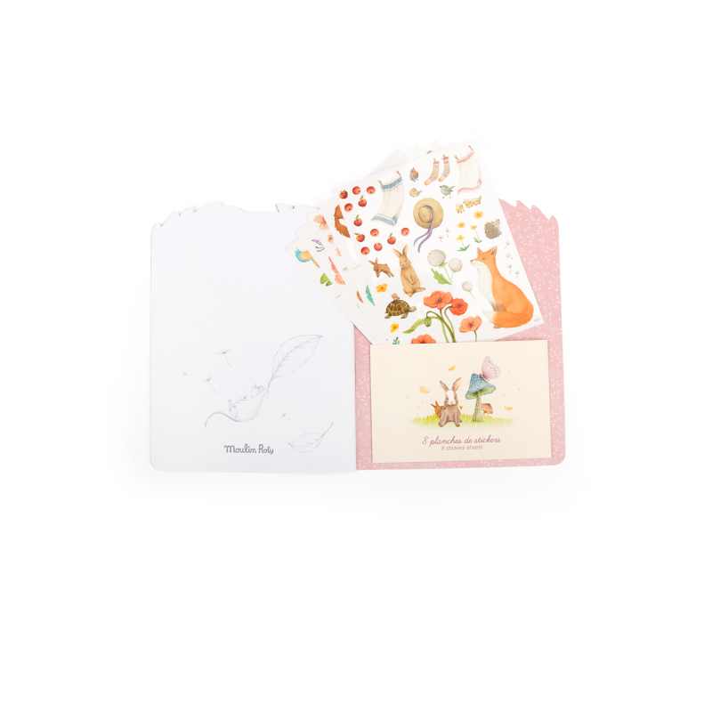 Cahier Stickers  Les Rosalies