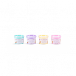 4 Pots DE Peinture à Doights Pastel Les Rosalies