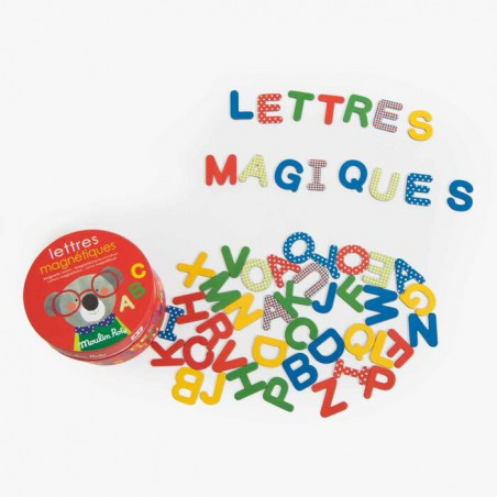 Lettres Magnétique en Carton (54 pcs) Popipop