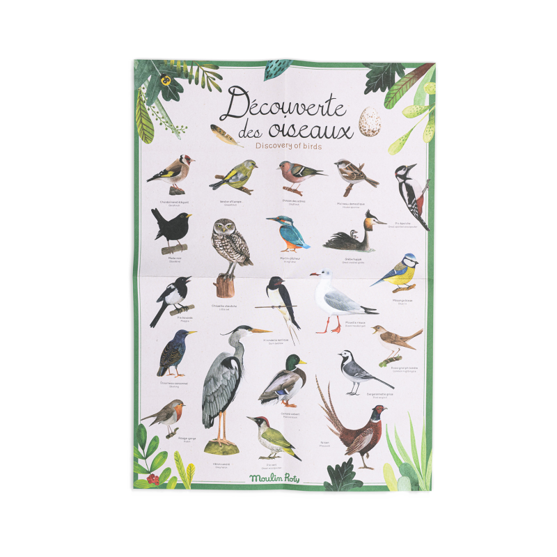 Coffret Découvert Oiseaux Jardin du Moulin