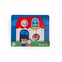 Puzzle à 3 Etages Popipop