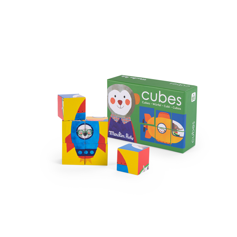 Puzzle 6 Cubes Popipop