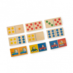 Domino Véhicules En Bois  Les Popipop