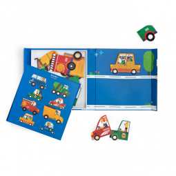 Jeu Magnétique Les Véhicules Popipop