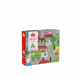Puzzle En Ville (48pcs) Popipop