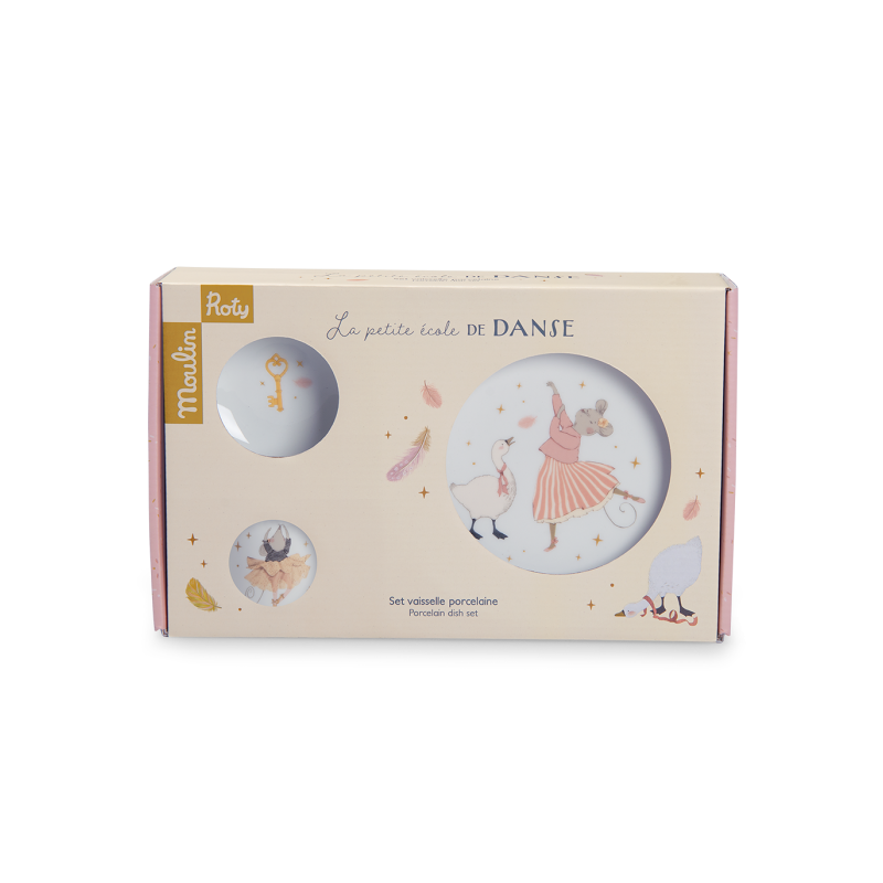 Set Vaisselle Porcelaine La Petite Ecole De Danse