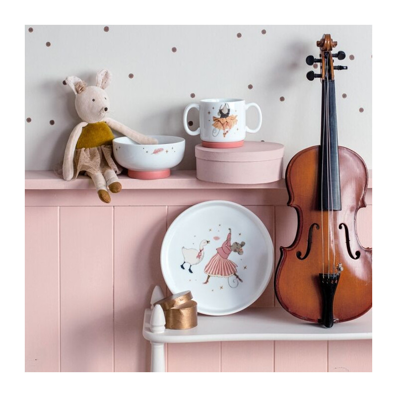 Set Vaisselle Porcelaine La Petite Ecole De Danse