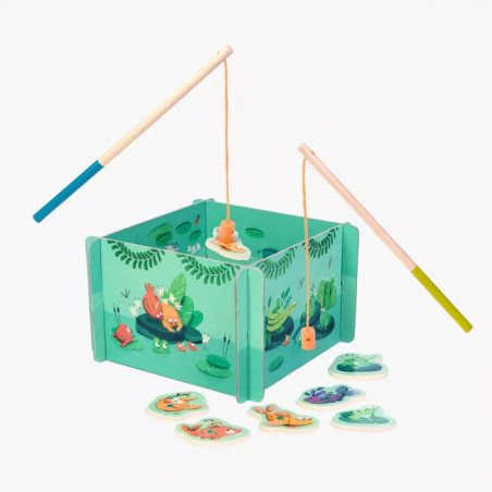 Jeu de Pêche Dans la Jungle